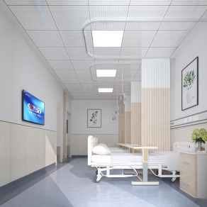 现代医院病房3D模型下载